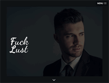 Tablet Screenshot of fucklust.com